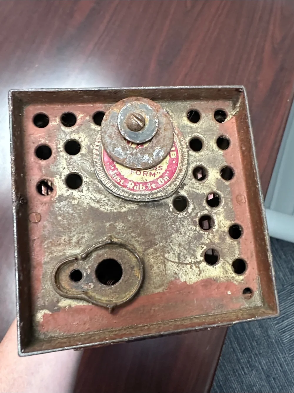1878 JE Stevens Cast Iron Mechanical Bank